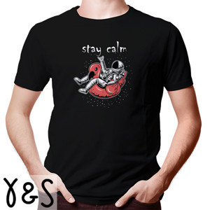 Kaos Kaos distro astronot bersantai di luar angkasa