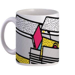 Mug Neo memphis background 38