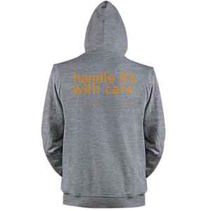 Jaket Hoodie handle with care