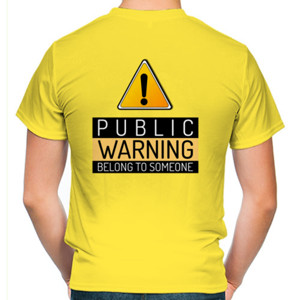 Kaos SKIN ELITE : PUBLIC WARNING - PRIA