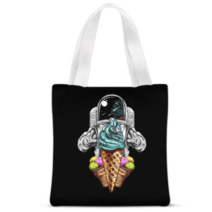Tas Tote Fullprint soft serve galaxy bag