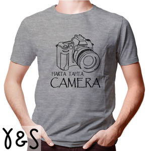 Kaos Gambar Kamera Harta Tahta Camera Photo