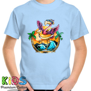 Kaos Kaos Burung Bangau - Kaos Lukisan Alam