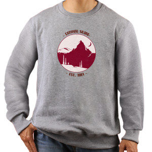 Jaket Sweater Kaos Tema Camping Squad