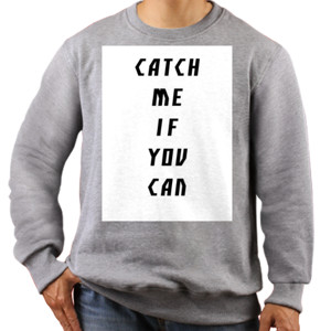 Jaket Sweater Catch Me if u can 2
