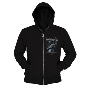 Hoodie Zipper SWART STUDIO - NEPTUNE BLACK TEES