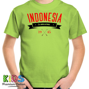 Kaos Indonesian Is Awesome 1945 