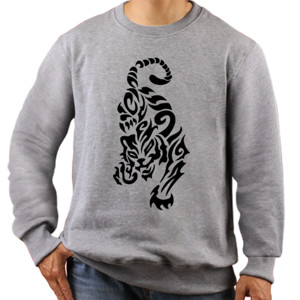 Jaket Sweater Tiger Tato