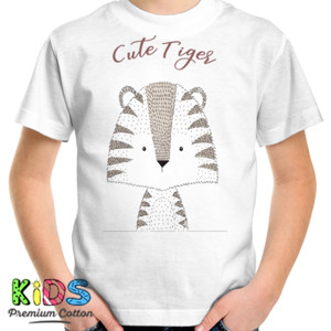 Kaos Cute Tiger