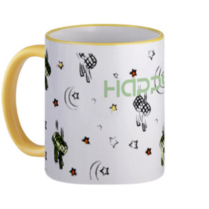 Mug  Gagang Warna Happy