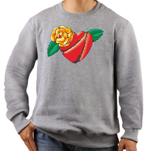 Jaket Sweater Flower love
