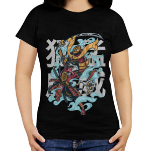 Kaos T-Shirt Panda Warrior 