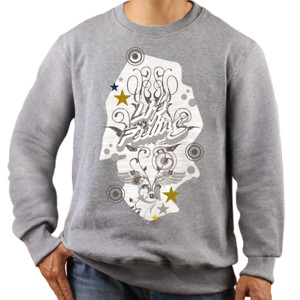 Jaket Sweater Life feeling