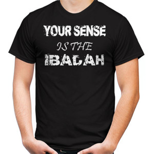 Kaos YOUR SENSE IS THE IBADAH