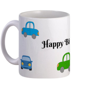 Mug Hadiah / Kado Ulang Tahun Mobil-mobilan