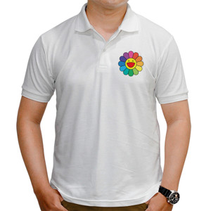 Kaos Polo Flower