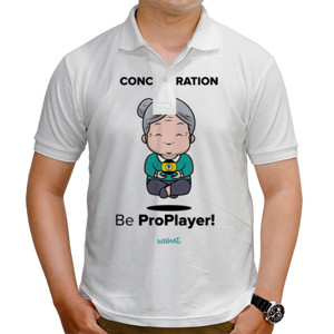 Kaos Polo 9all CONCENTRATION | billiArt Shirt