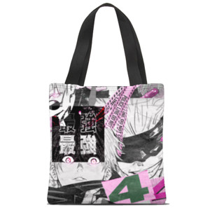 Tas Tote Fullprint Tote Bag Jujustu Kaisen Gojo Satoru | Tower Light