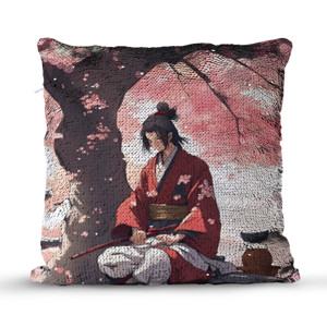 Bantal Ajaib Anime : Samurai di bawah pohon sakura