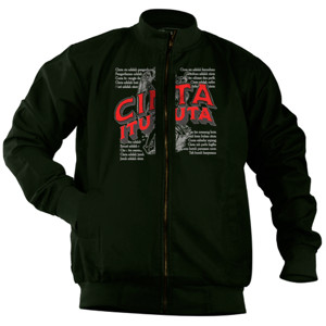 Jaket Bomber Cinta itu Buta