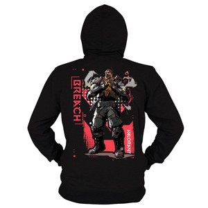 Hoodie Zipper Breach Valorant Agent