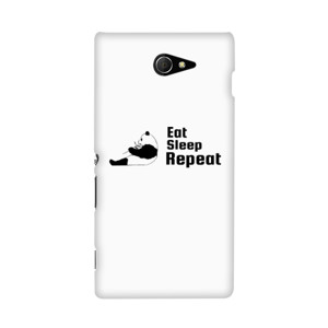 Panda Eat, Sleep, Repeat Case Casing HP