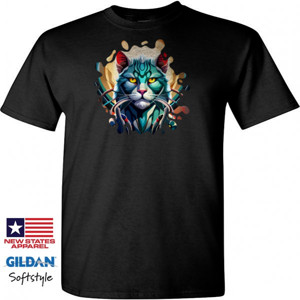 Kaos Kucing Sangar Estetik