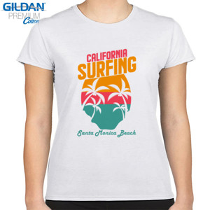 Kaos Pantai California Surfing