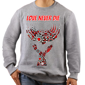 Jaket Sweater Love Never Die