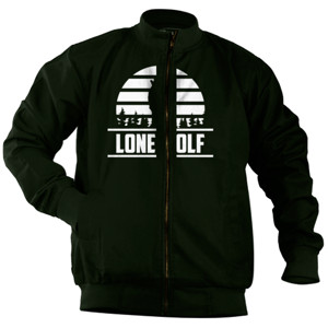 Jaket Bomber The Lone wolf