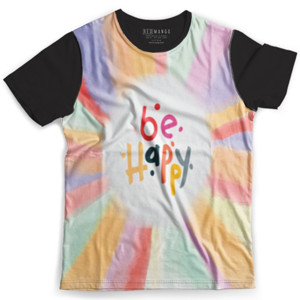 Kaos Fullprint Be Happy | RedMango