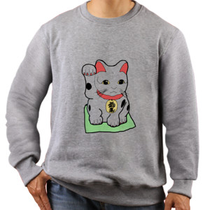 Jaket Sweater maneki neko
