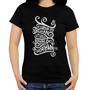 Kaos coolztuffs tshirt sunda typography 01