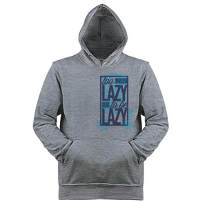 Jaket Hoodie Lazy