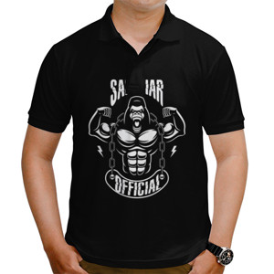 Kaos Polo Sakatiar Official Gorilla Funny