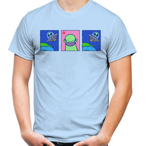 Kaos Alien comic t shirt KAYA35TS