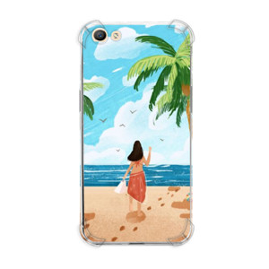Casing HP Lukisan Tema Pantai