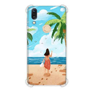 Casing HP Lukisan Tema Pantai