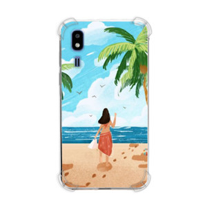 Casing HP Lukisan Tema Pantai