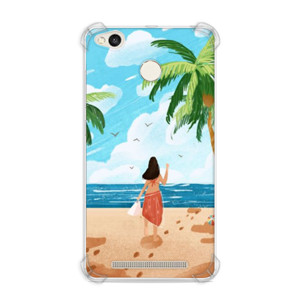 Casing HP Lukisan Tema Pantai