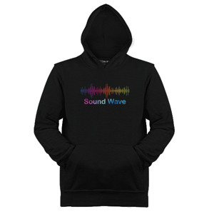 Jaket Hoodie Sound Wave