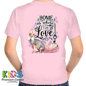 Kaos Home is Where the Love is - kucing