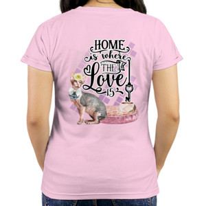 Kaos Home is Where the Love is - kucing