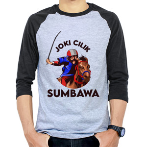 Kaos Raglan Joki Cilik Sumbawa