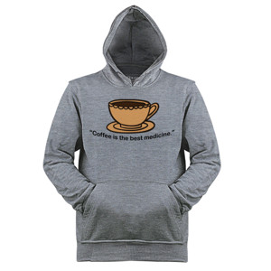 Jaket Hoodie Coffee is Medicine