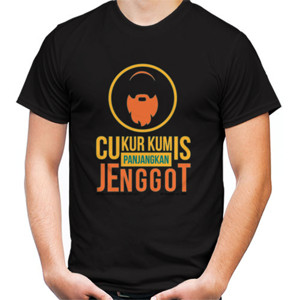 Kaos Cukur kumis panjangkan jenggot
