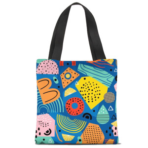 Tas Tote Fullprint cute pattern series