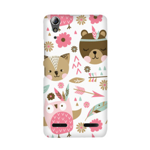 case Cute animal pink Casing HP
