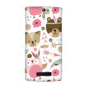 case Cute animal pink Casing HP