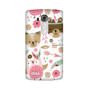 case Cute animal pink Casing HP